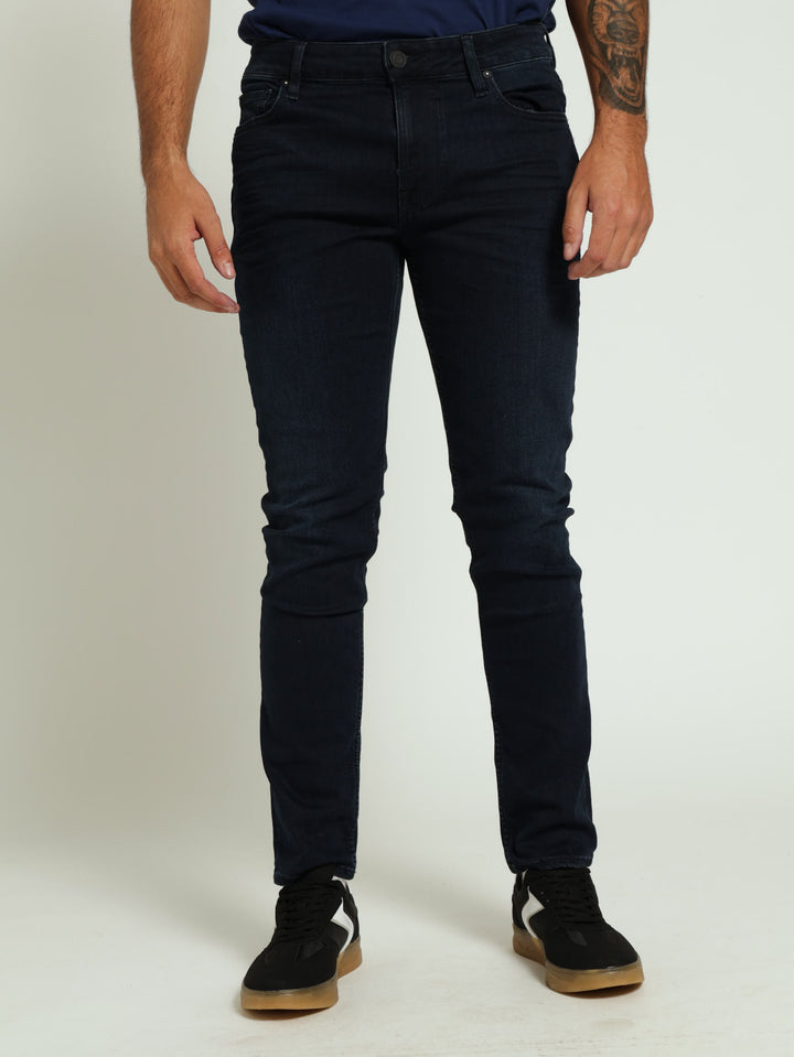 James Slim Leg Denim - Dark Wash Ink