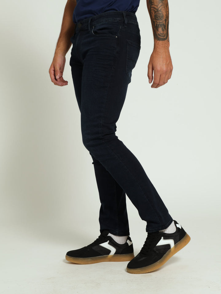 James Slim Leg Denim - Dark Wash Ink