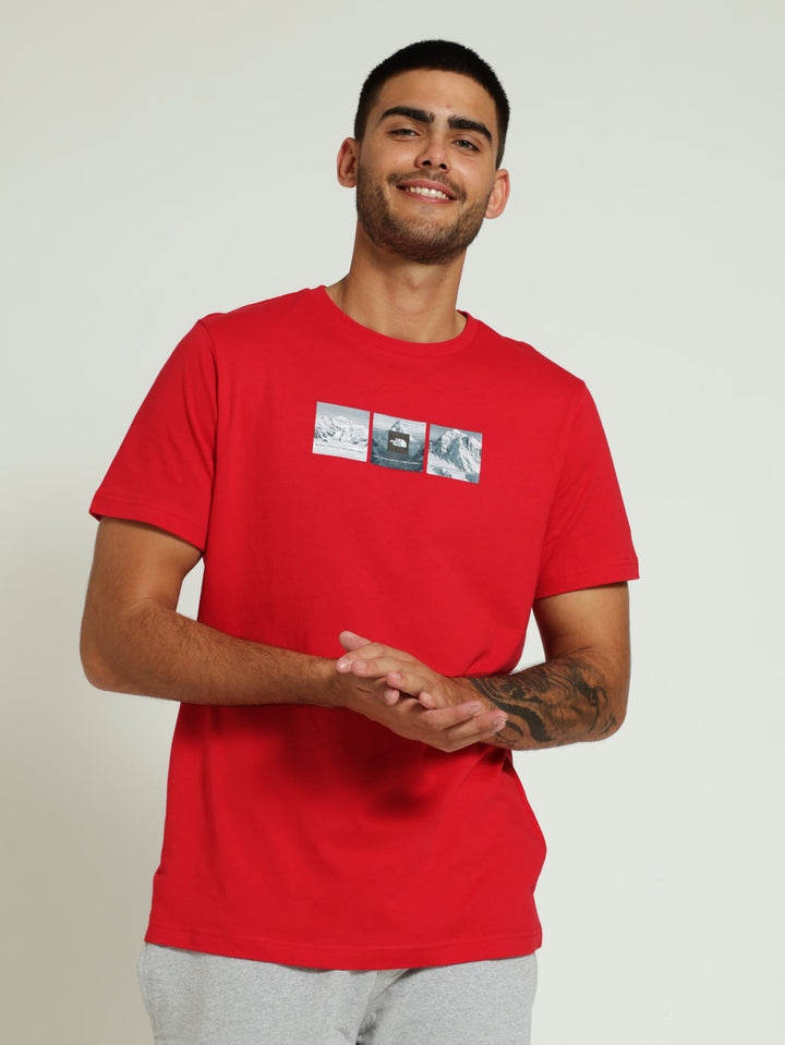 Expedition System Graphic Tee - Red