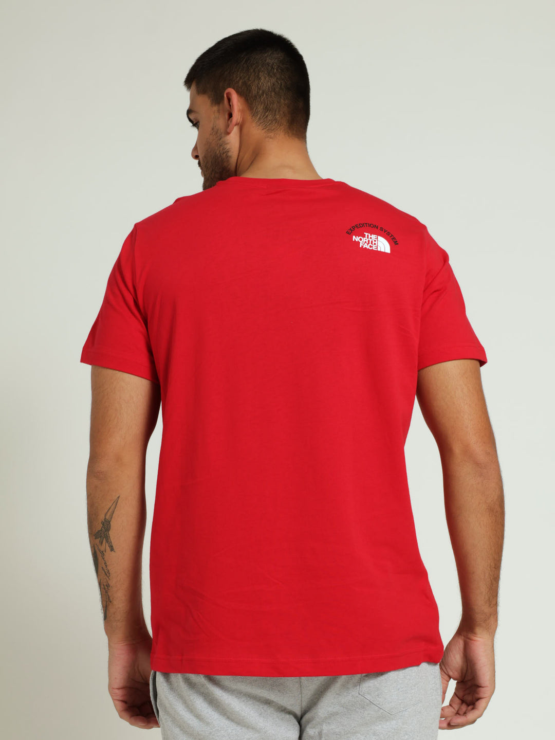 Expedition System Graphic Tee - Red