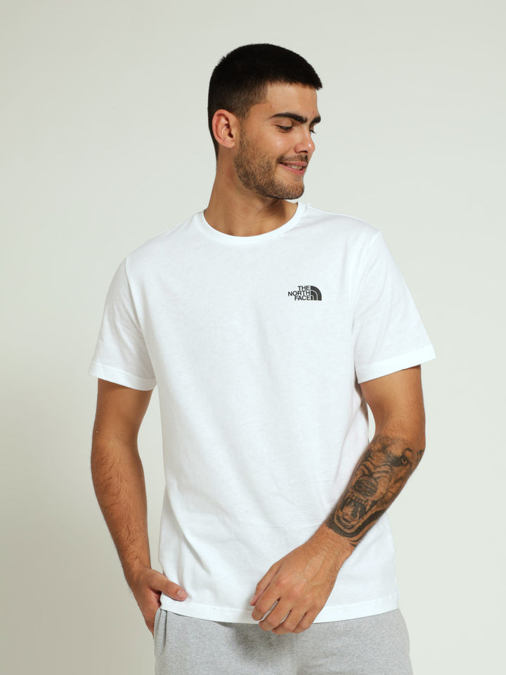 Simple Dome Tee - White