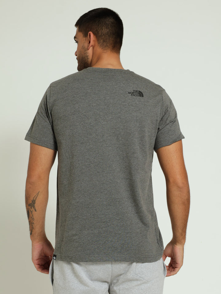 Simple Dome Tee - Charcoal