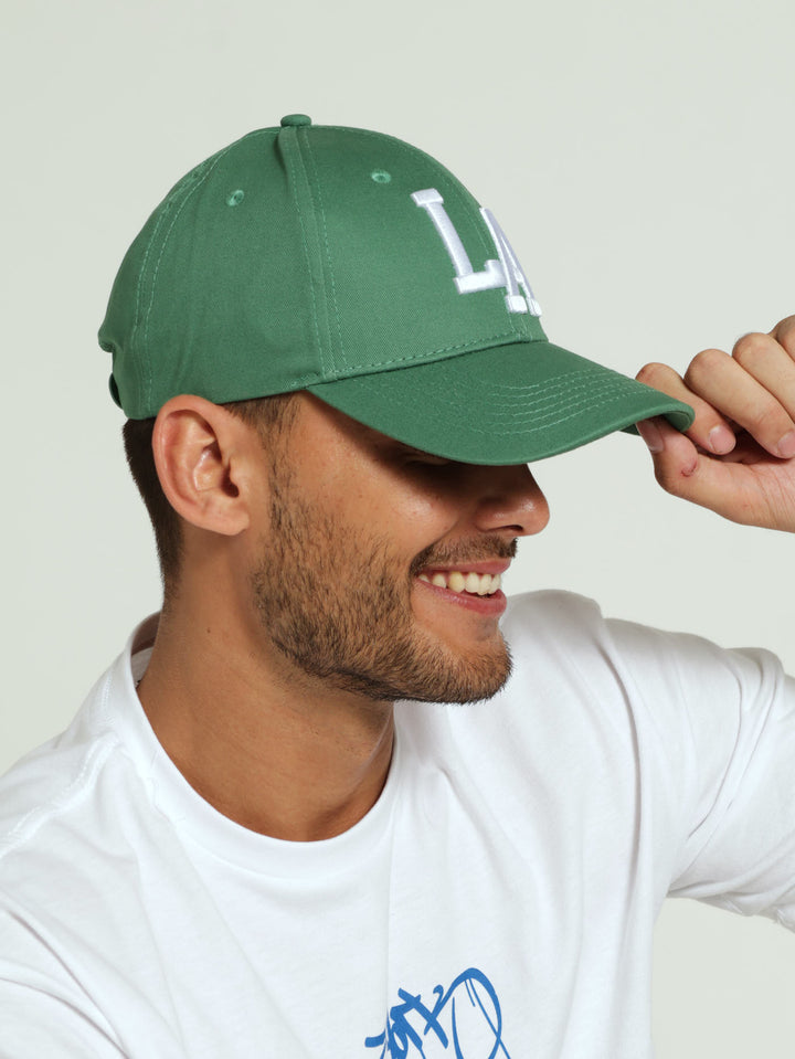 LA Destination Cap - Dark Green