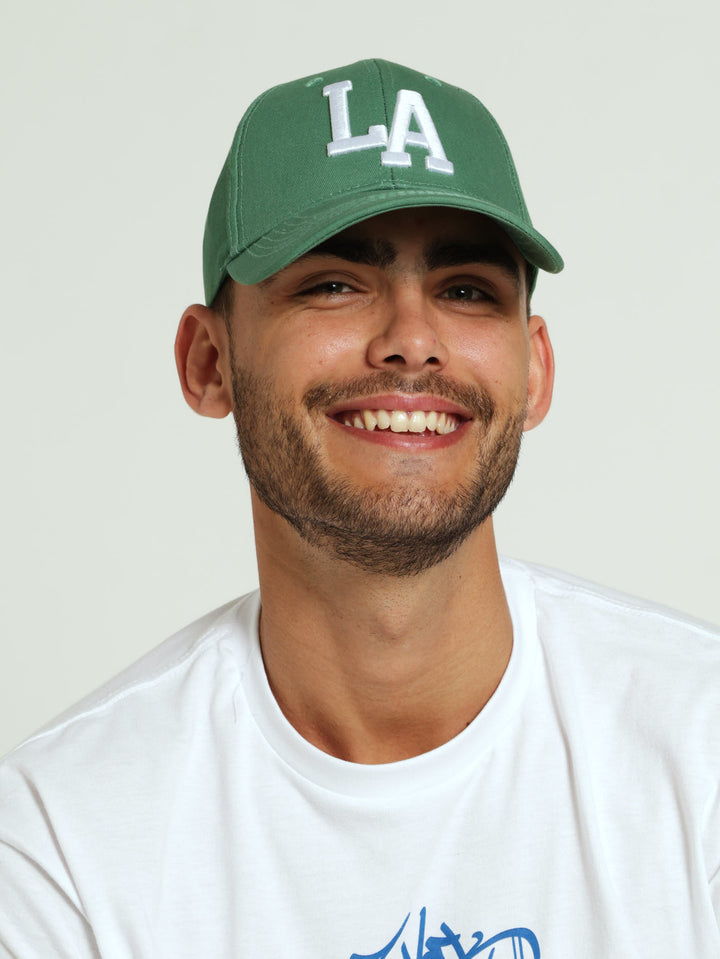 LA Destination Cap - Dark Green