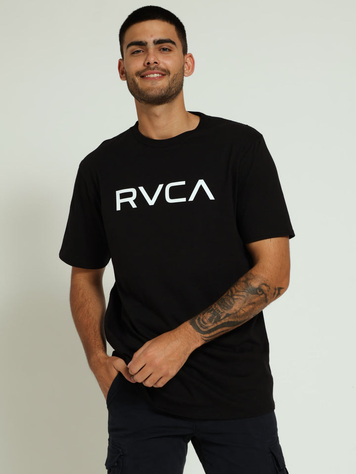 Big Rvca Tee - Black/Black