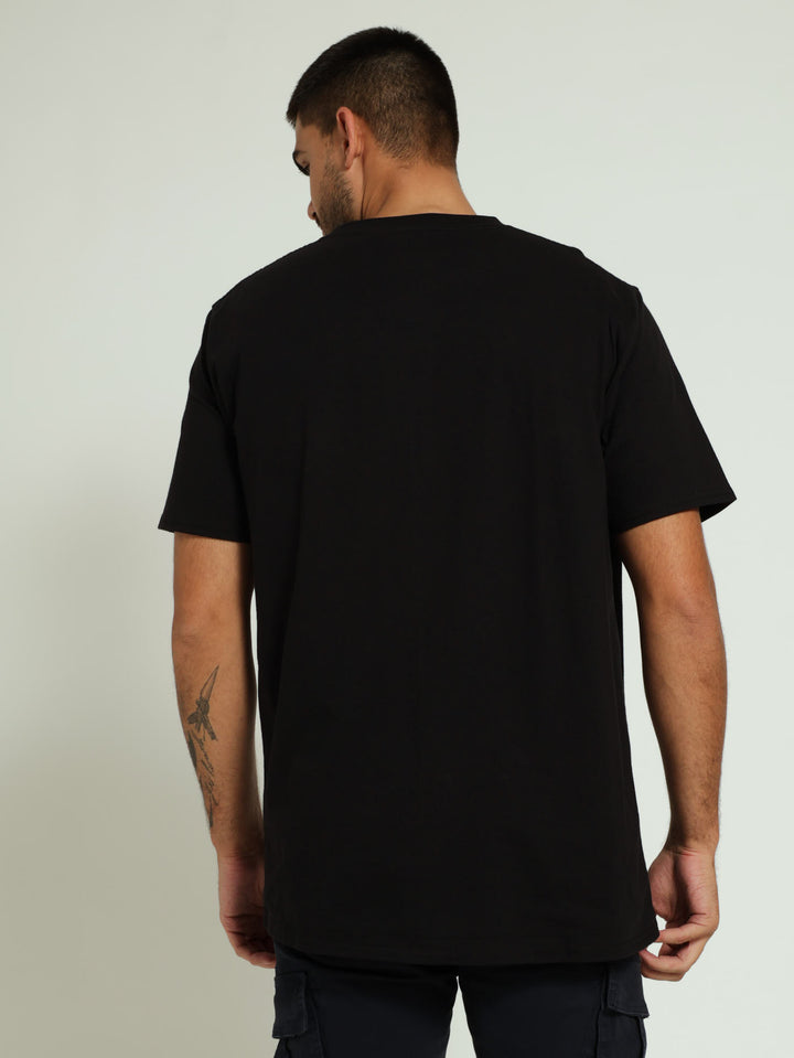 Big Rvca Tee - Black/Black