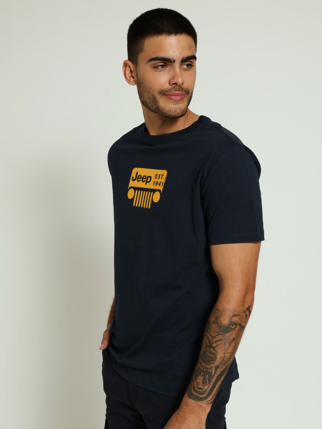 Iconic Collection Tee - Navy