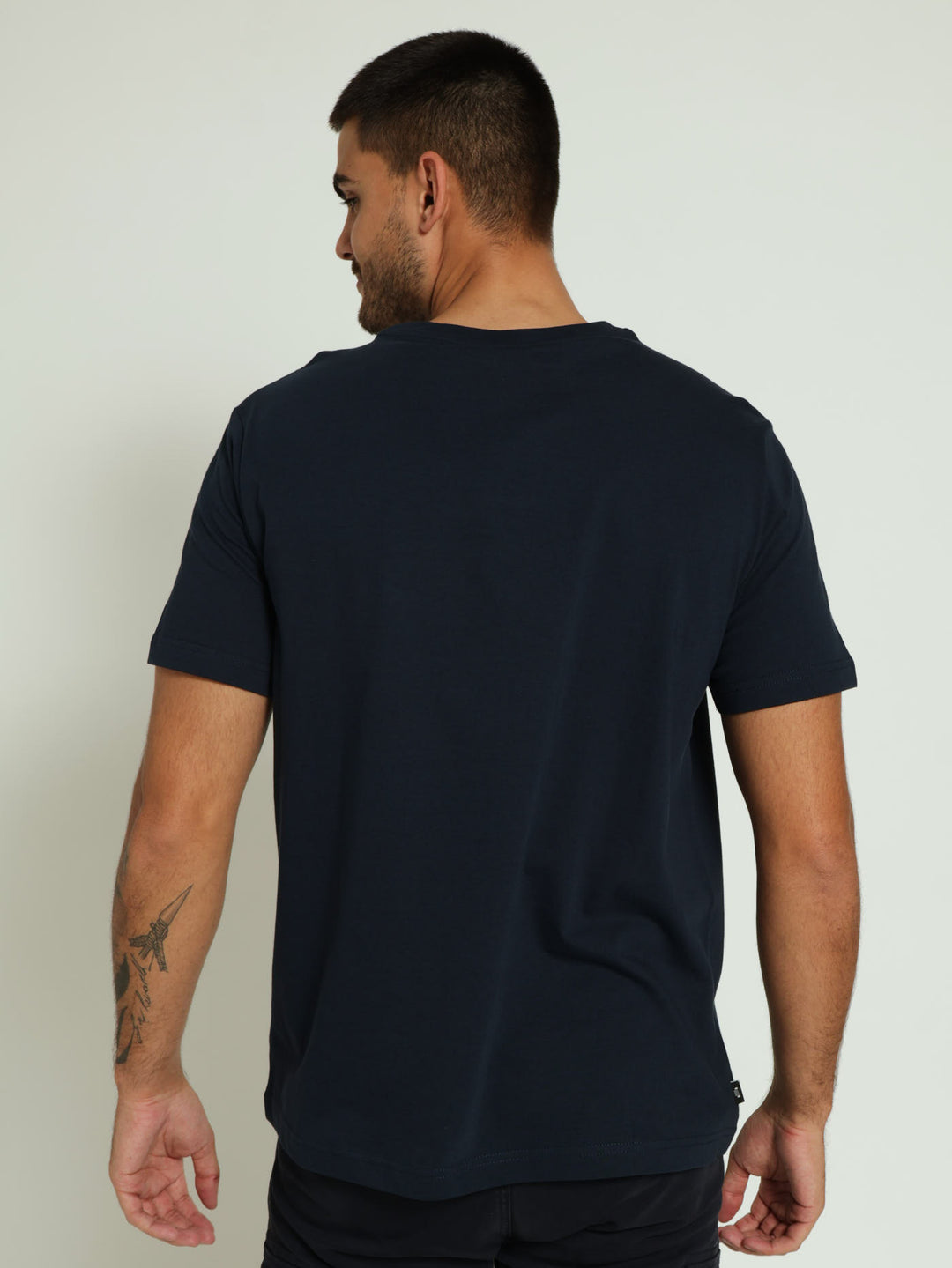 Iconic Collection Tee - Navy