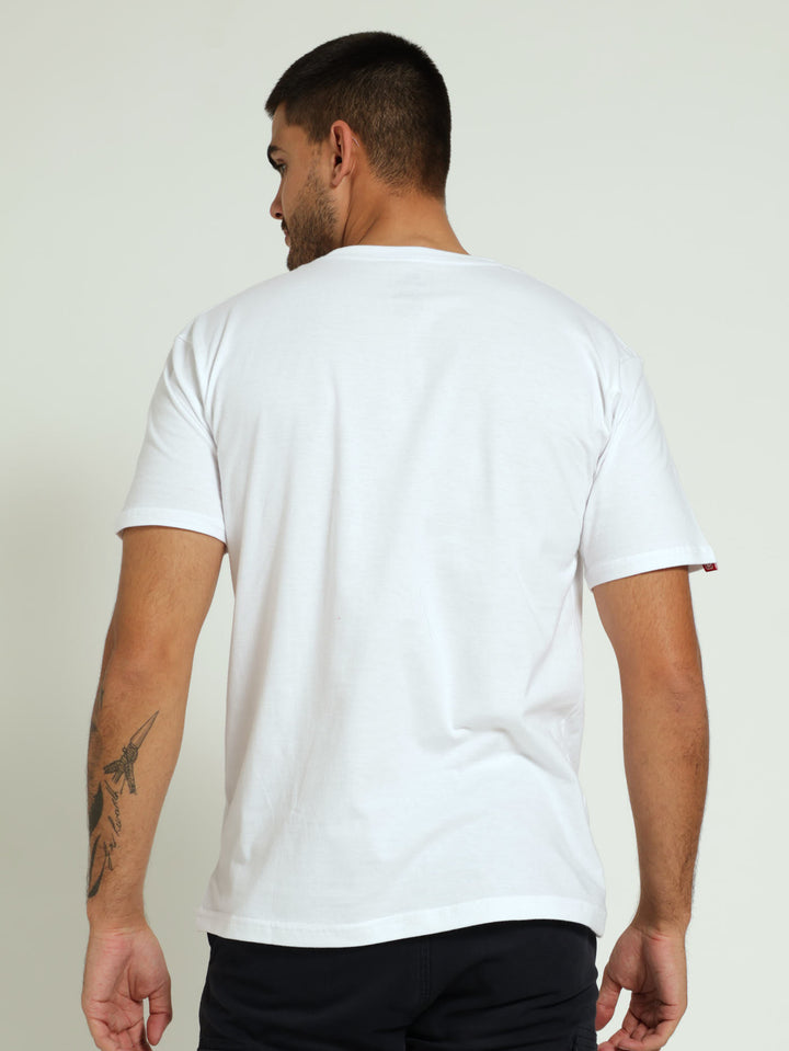 Bold Logo Tee - White