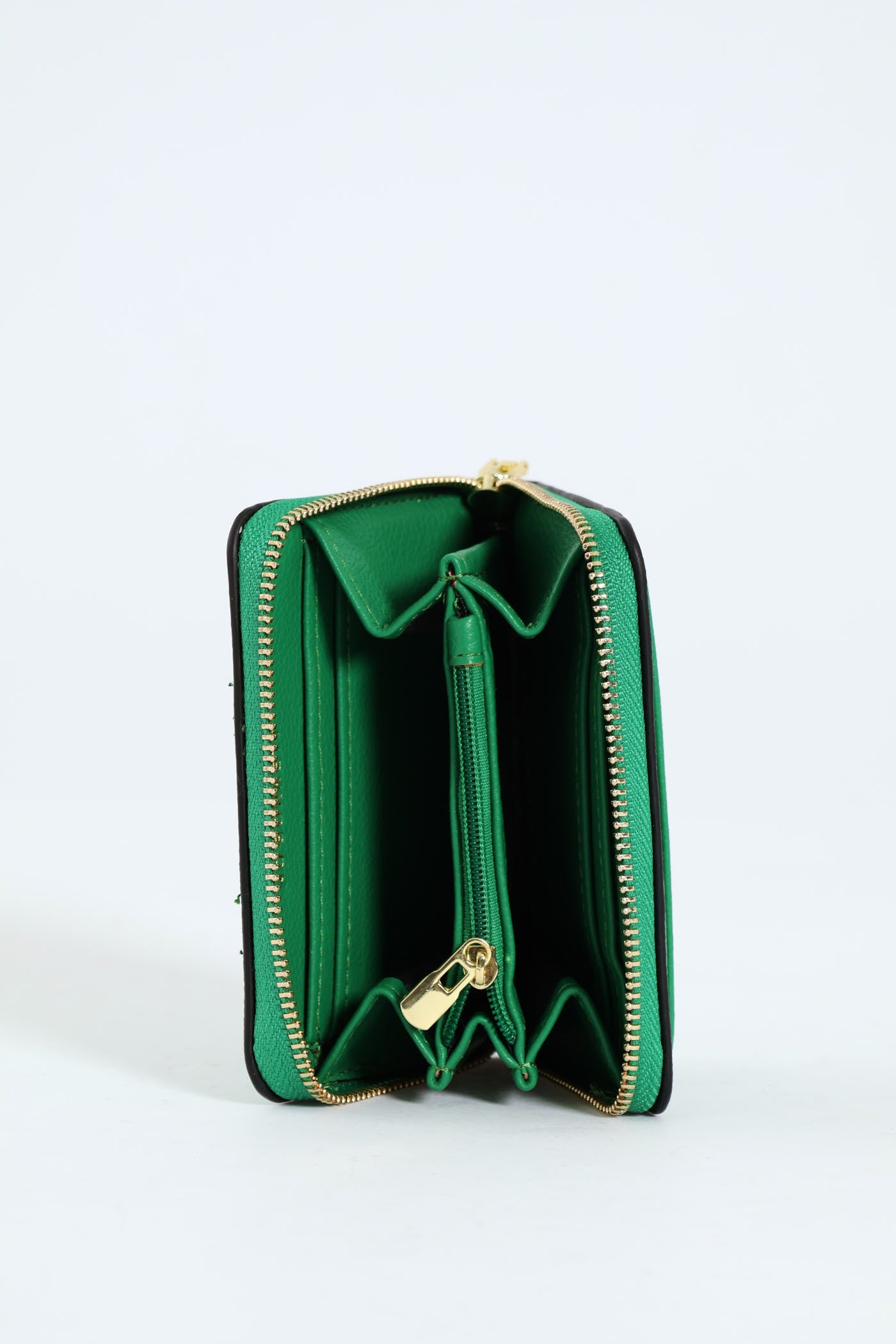 Gabi Zip Around Purse Green