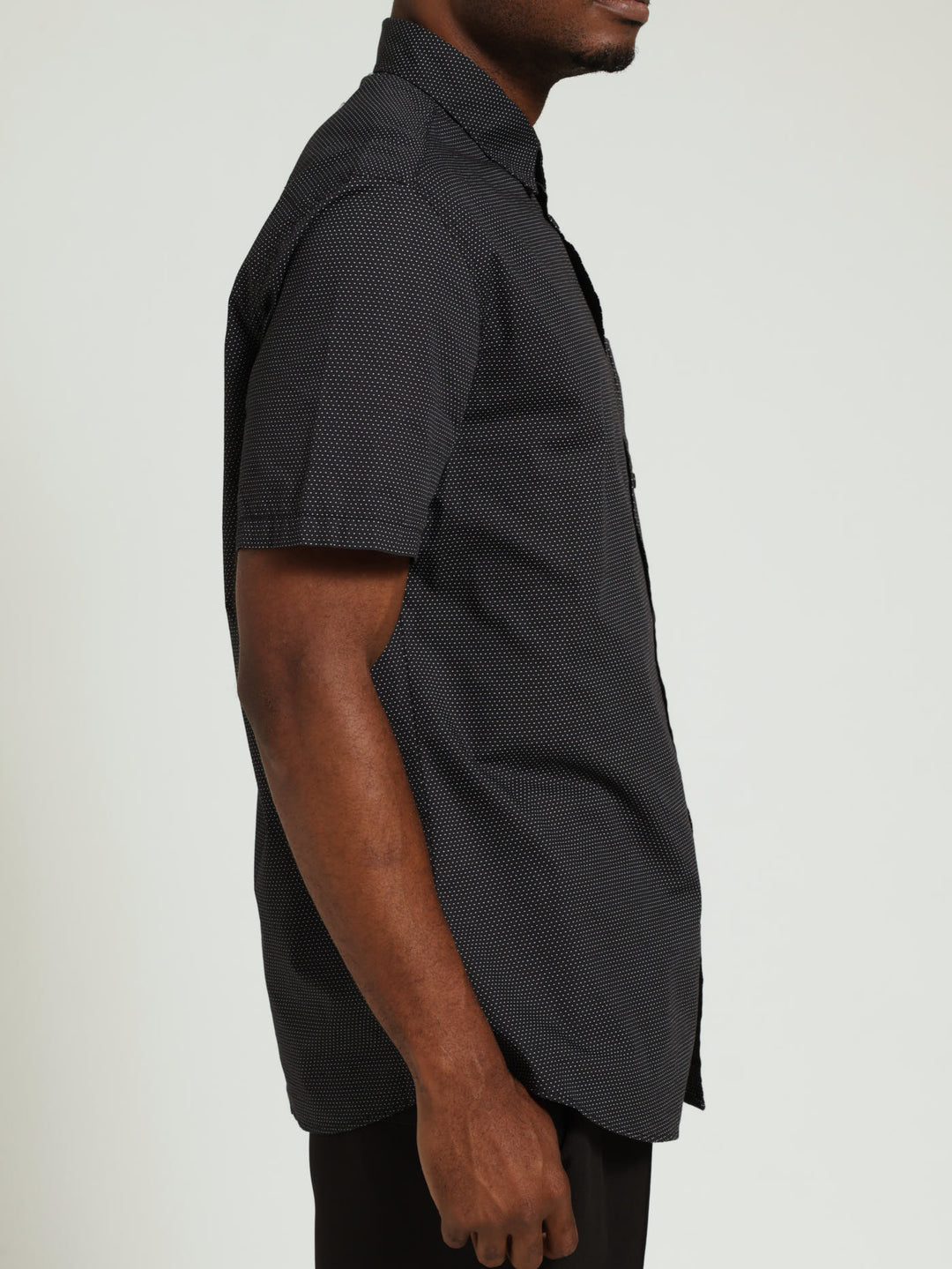 Spot Woven Shirt - Black/White