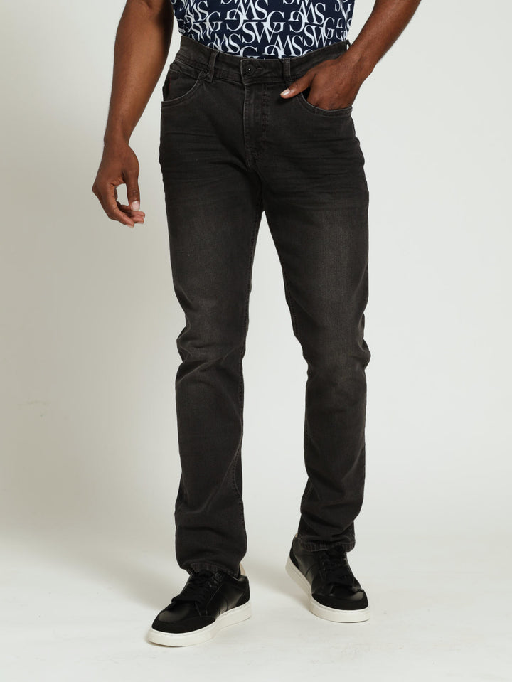 Dalton Slim #9 Denim Jeans - Charcoal