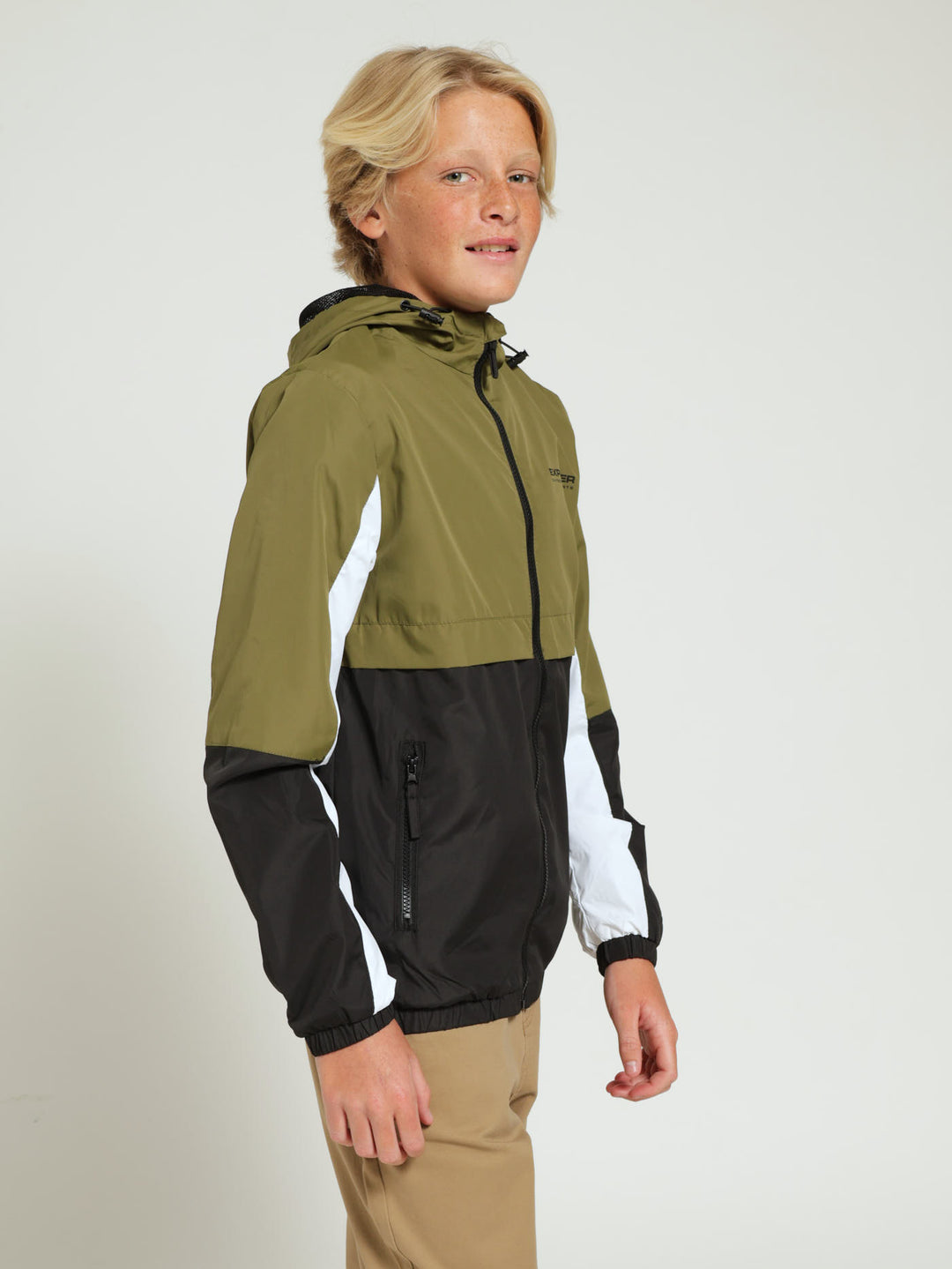 Boys Light Weight Jacket - Black