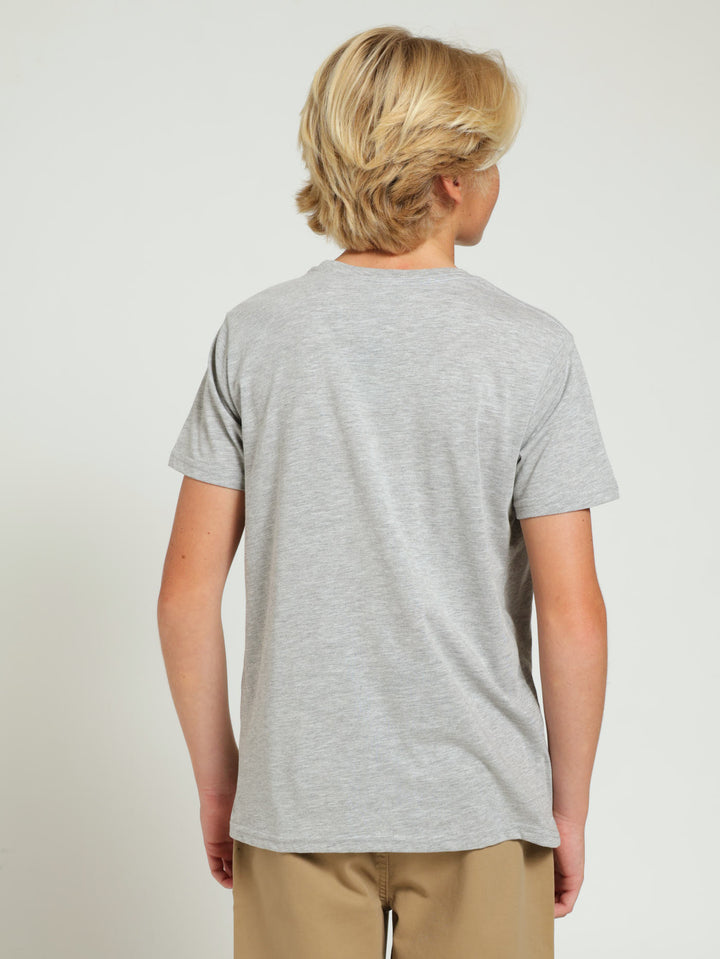 Boys Varsity Tee - Grey Melange