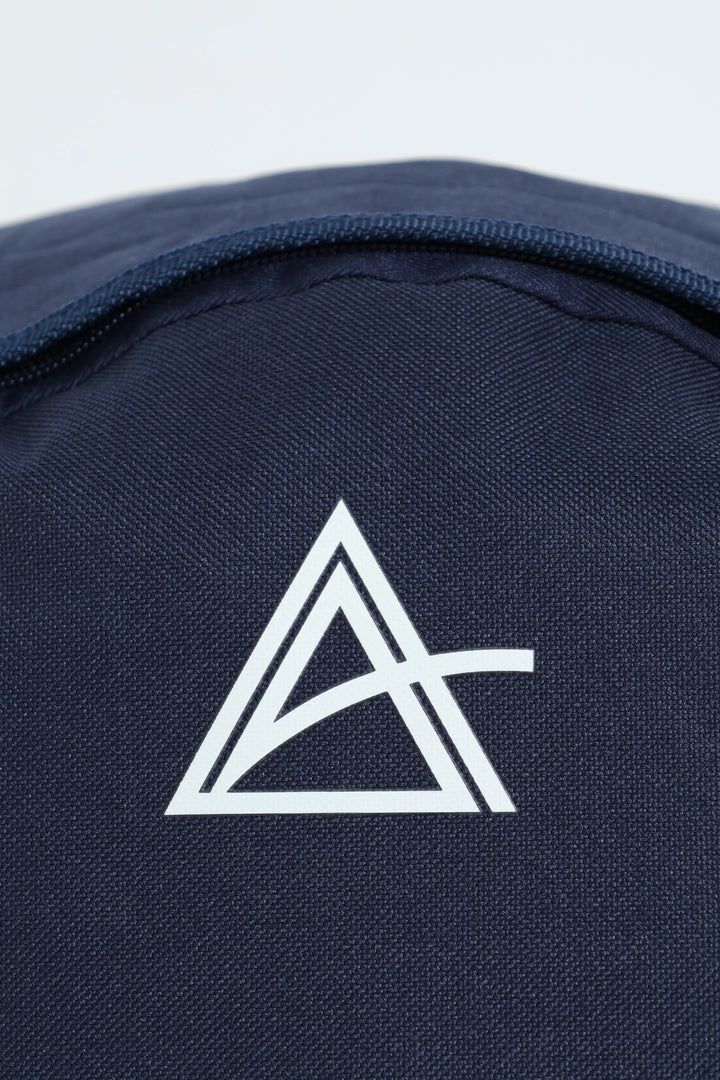 HD Triangle Print Backpack - Navy