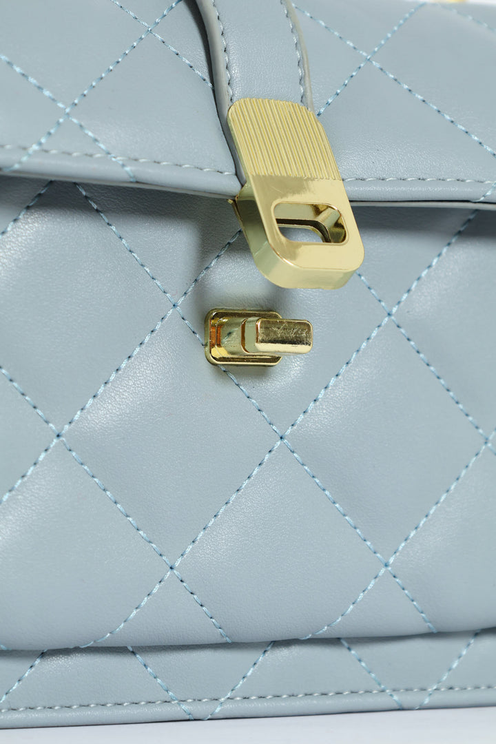 Quilted Chain Satchel