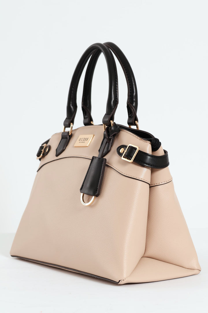 Hayworth Satchel Bag - Sand