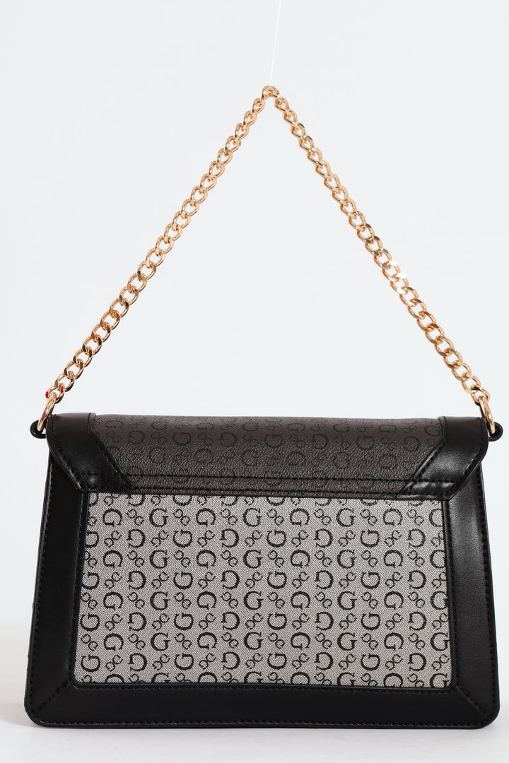 Coralie Crossbody Bag - Charcoal