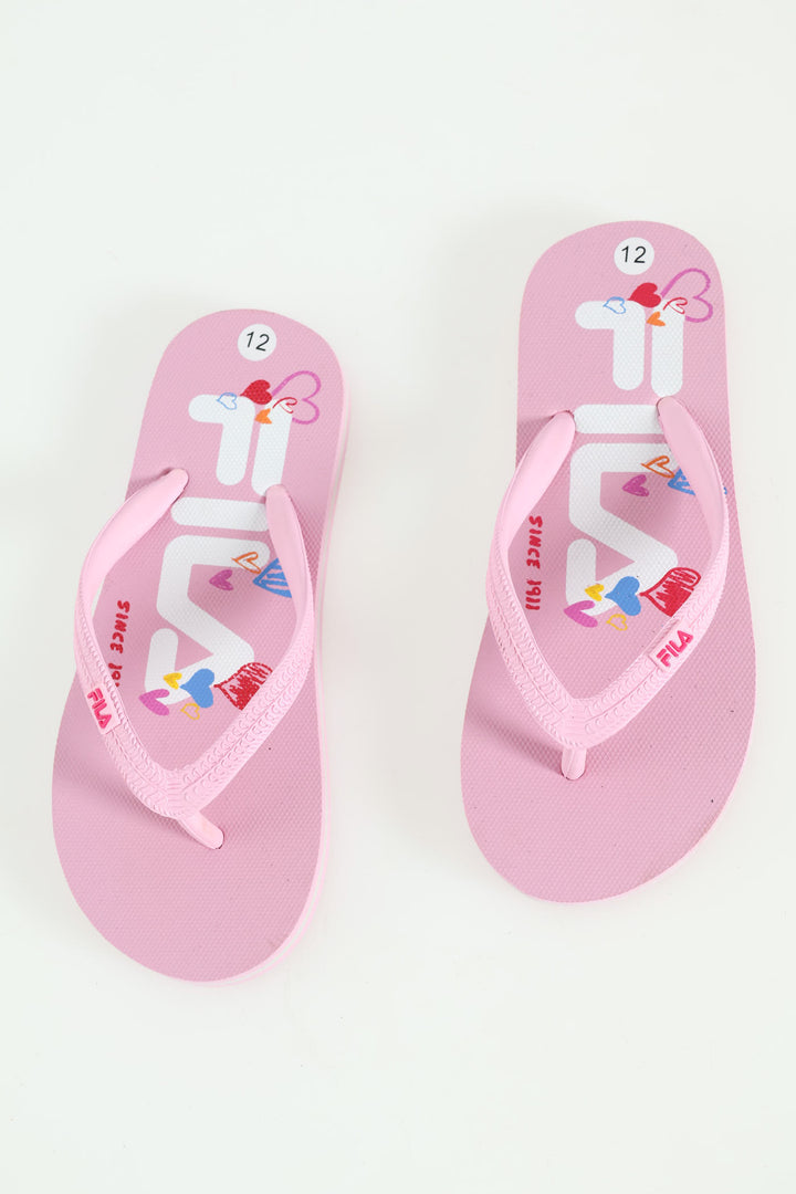 Girls Sophie Flip Flop - Pink