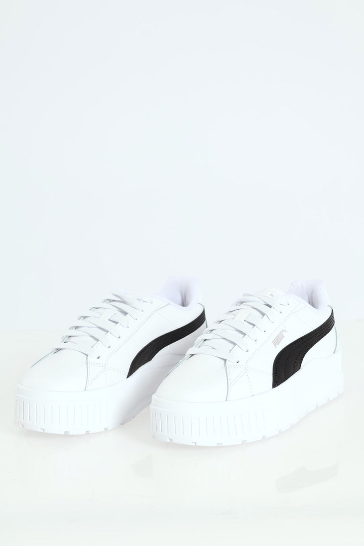 Ladies Karmen II Sneaker - White/Black