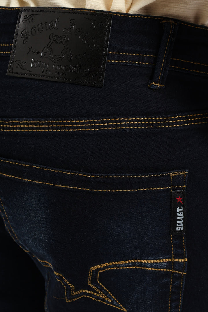 Thunder Slim Denim Jean - Blue/Black