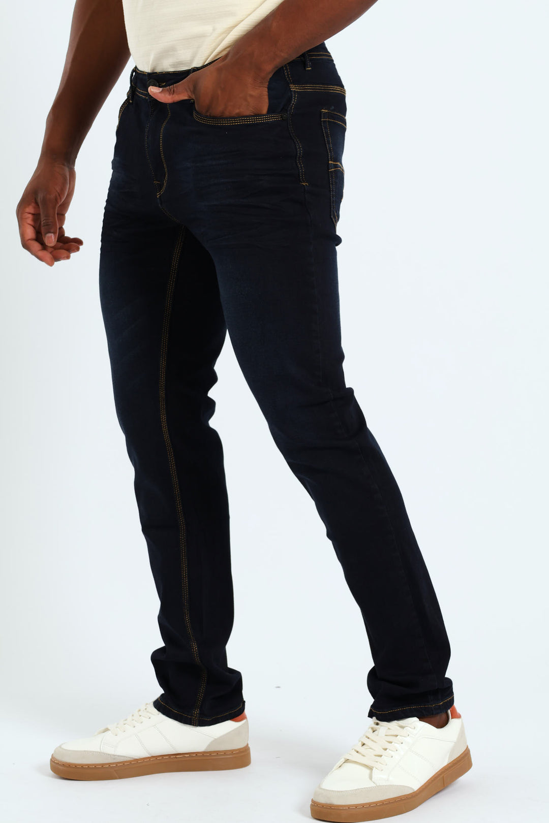 Thunder Slim Denim Jean - Blue/Black