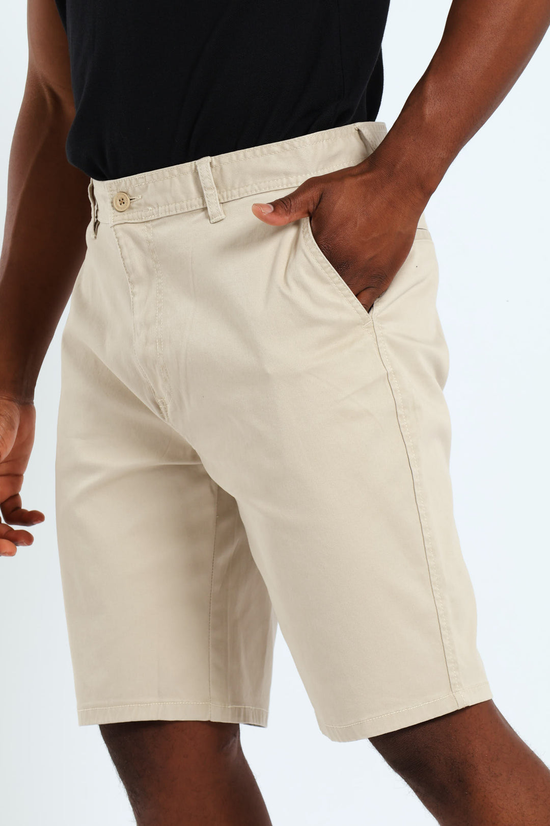 Chino Short - Stone