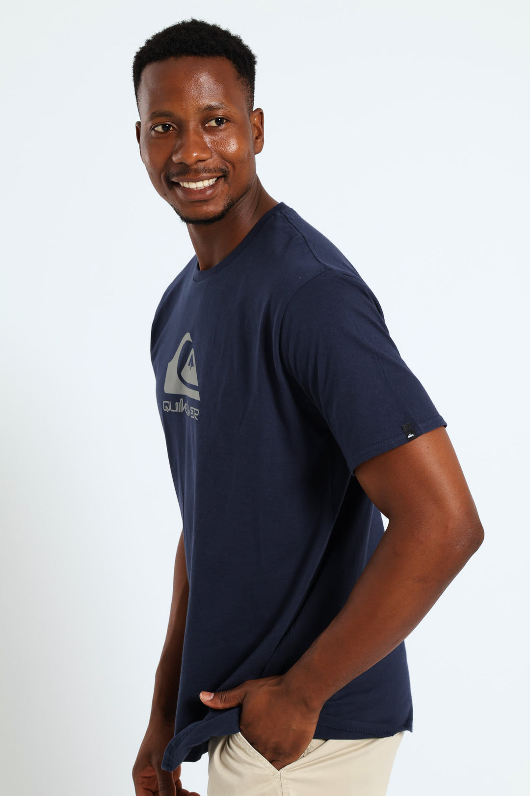 Corp Logo Short Sleeve Tee - Navy