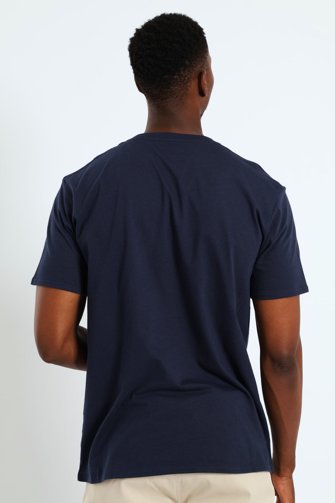 Corp Logo Short Sleeve Tee - Navy