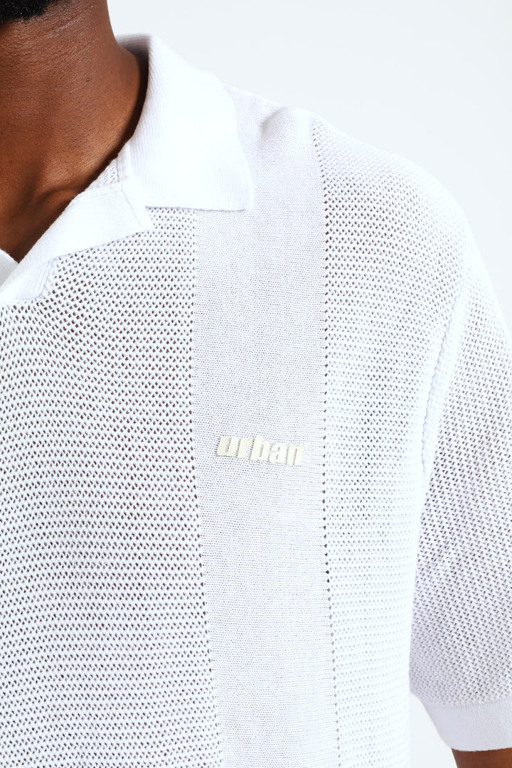 Johnny Collar Shirt - White