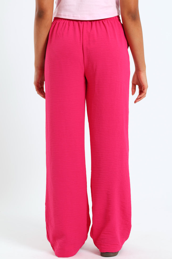 Girls Airflow Wide Leg Pant - Cerise