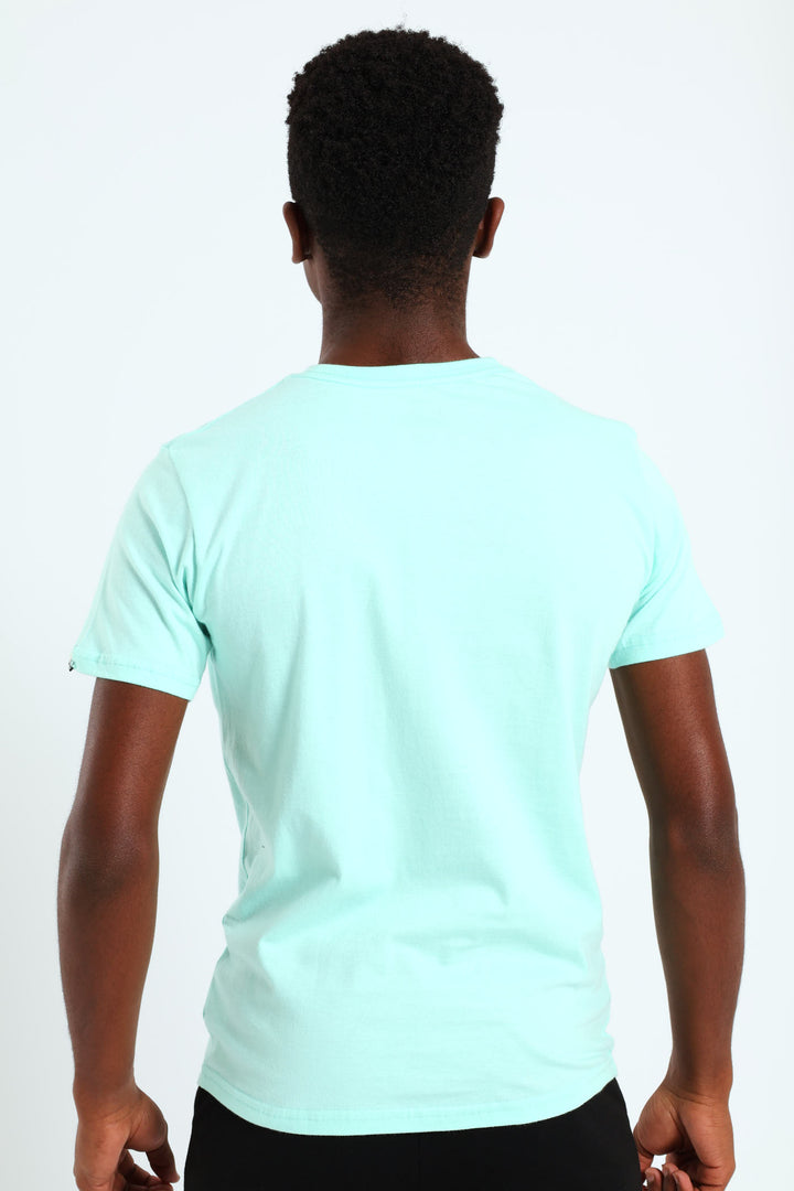 Boys Omni Checked Tee - Blue