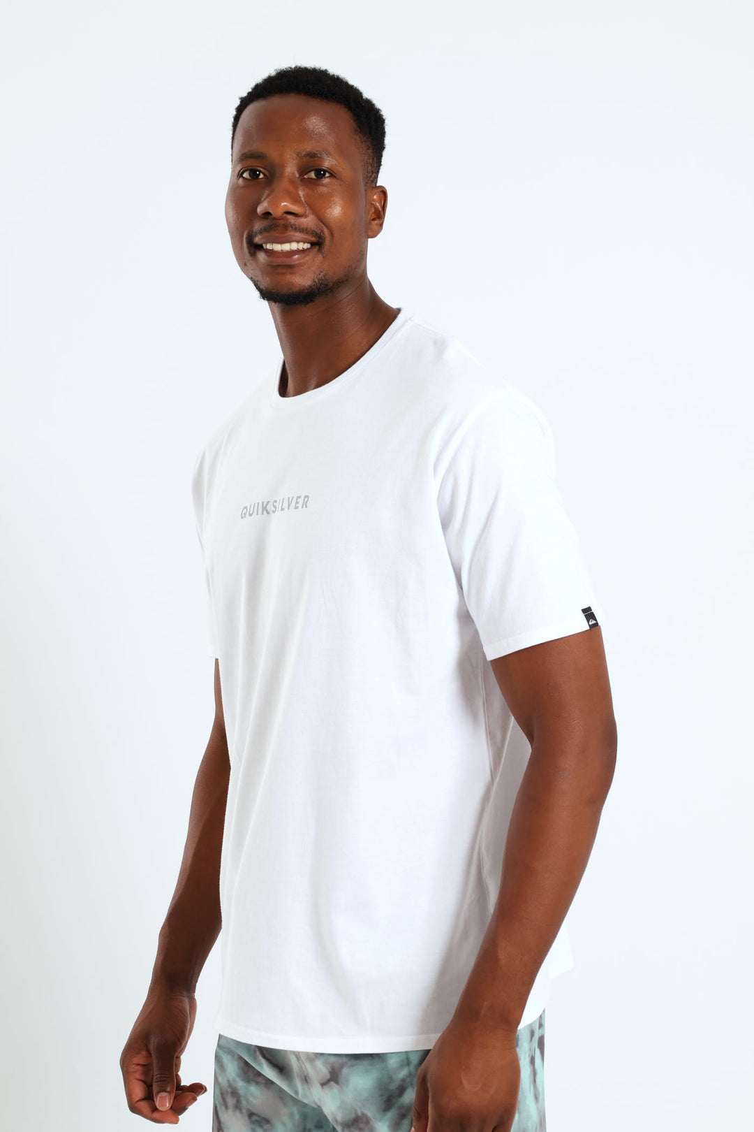 Wordmark Short Sleeve Tee - White