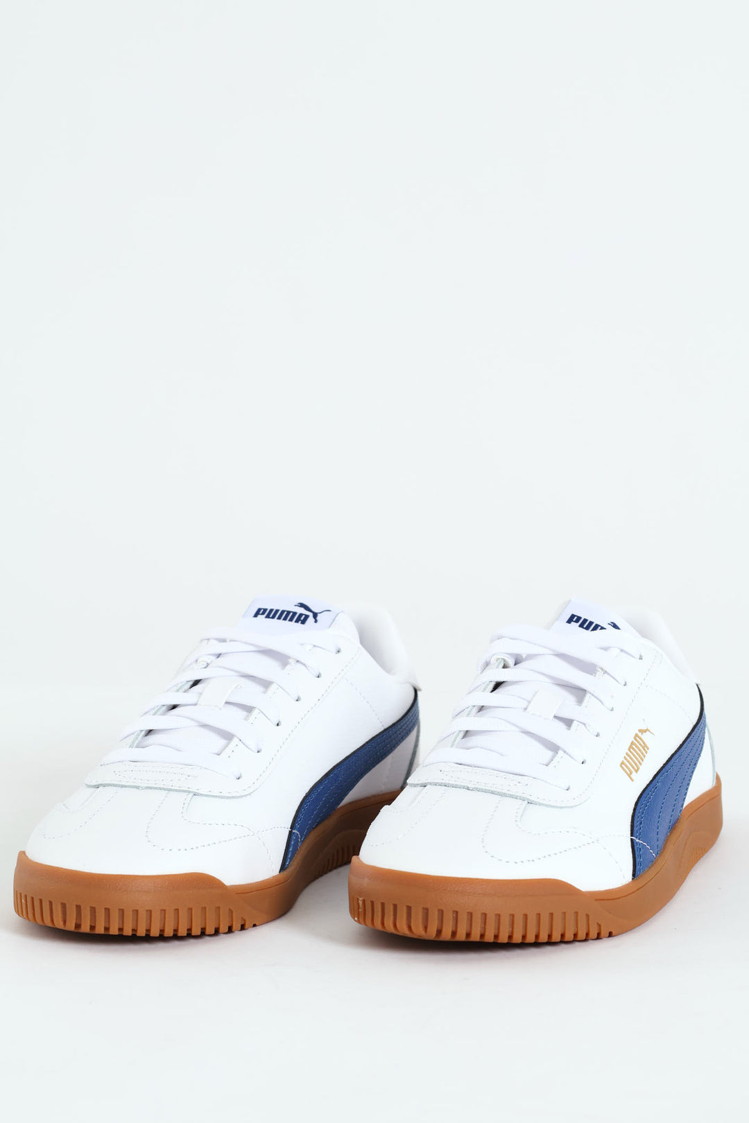 Club 5V5 Sneaker With Gum Sole - White/Blue