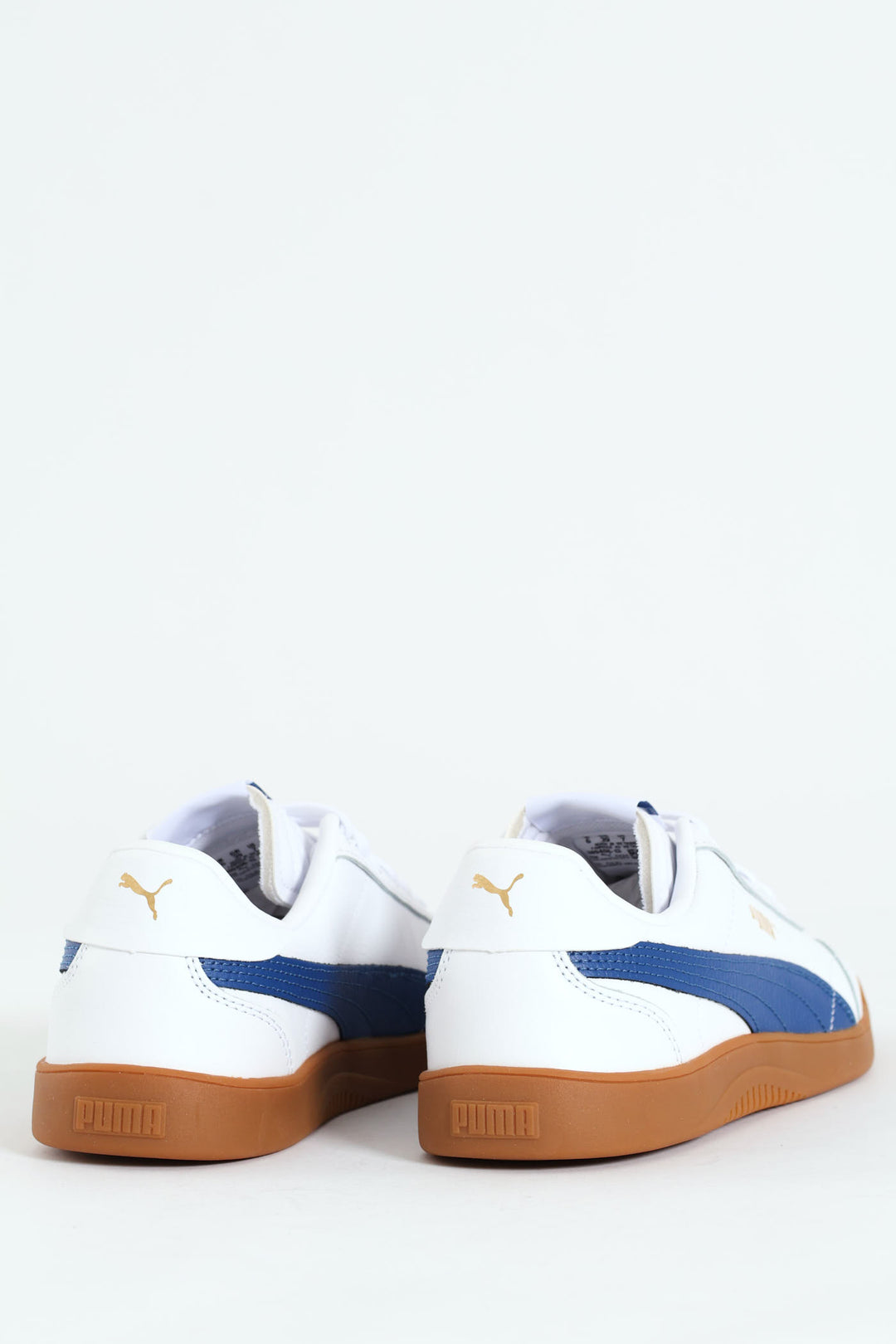 Club 5V5 Sneaker With Gum Sole - White/Blue