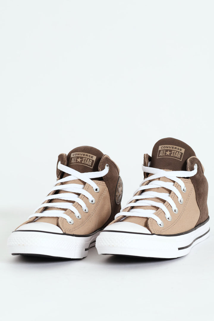 Chuck Taylor All Star Hi Street Panel Sneaker - Stone