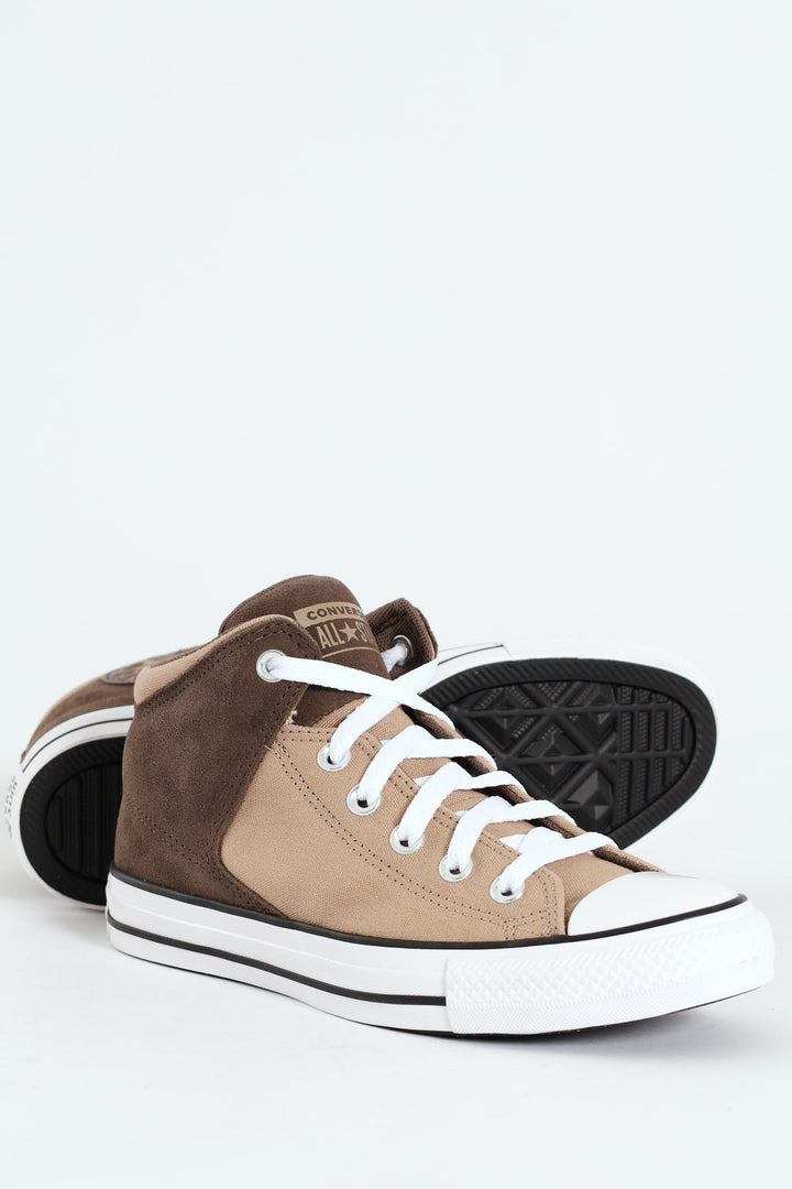 Chuck Taylor All Star Hi Street Panel Sneaker - Stone