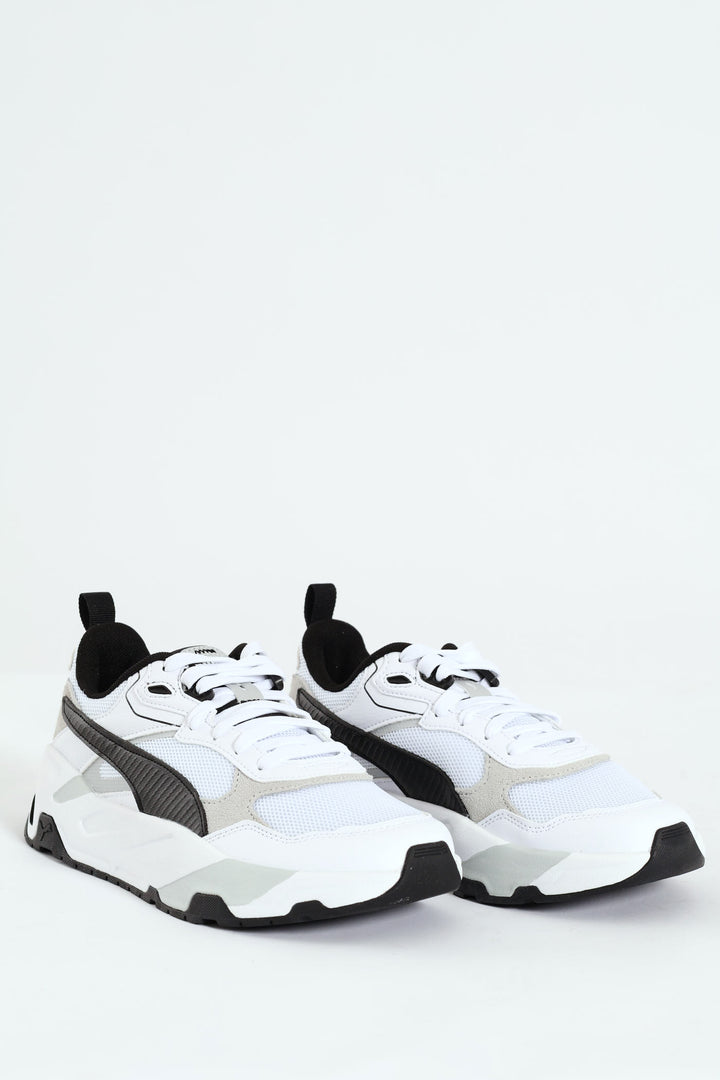 Trinity Retro Trainer - White/Grey