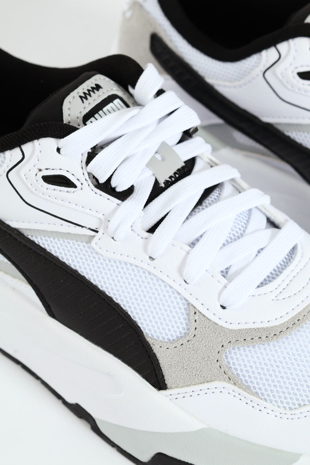 Trinity Retro Trainer - White/Grey