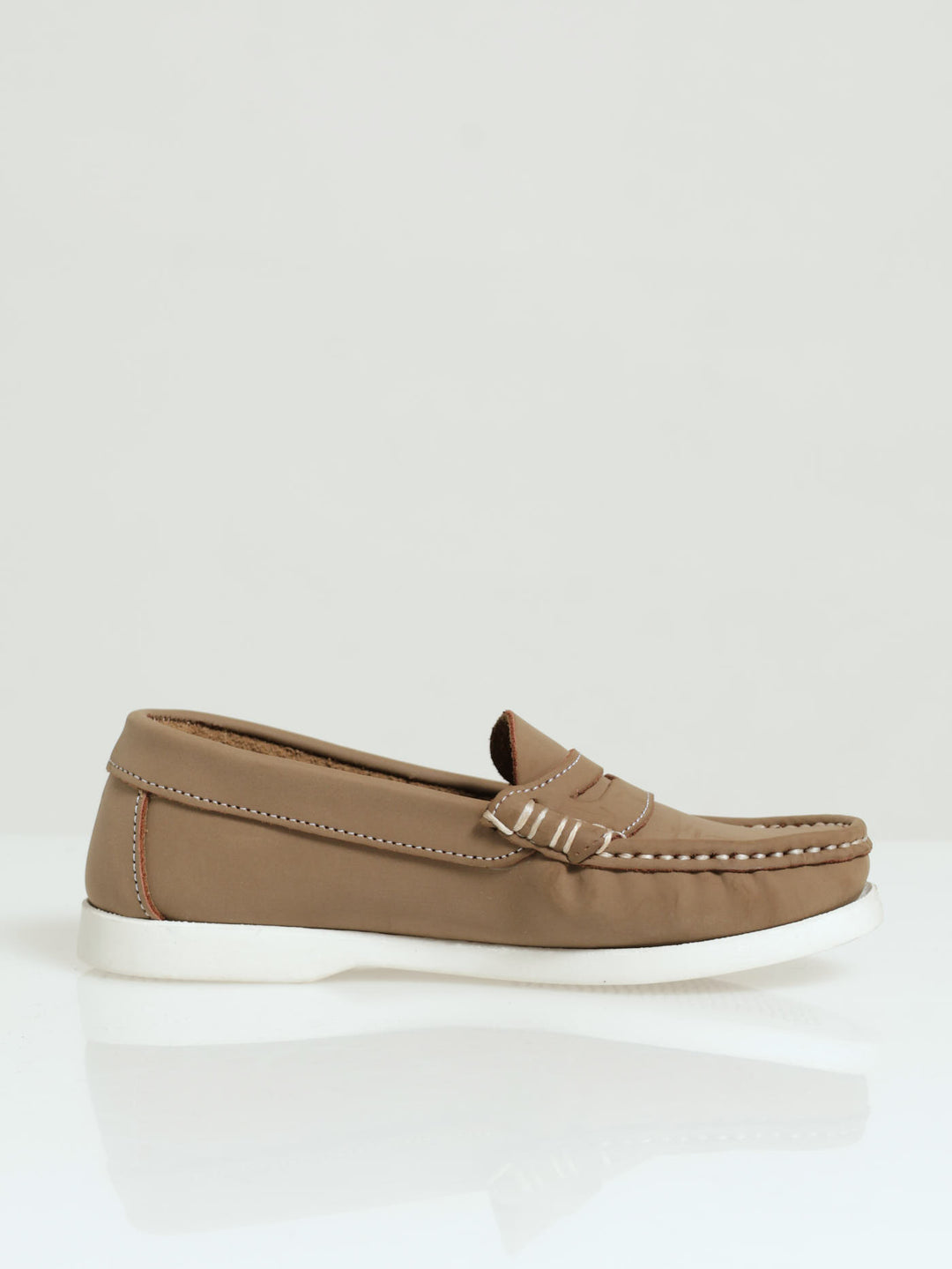 Pre-Boys Casual Slip-On - Taupe