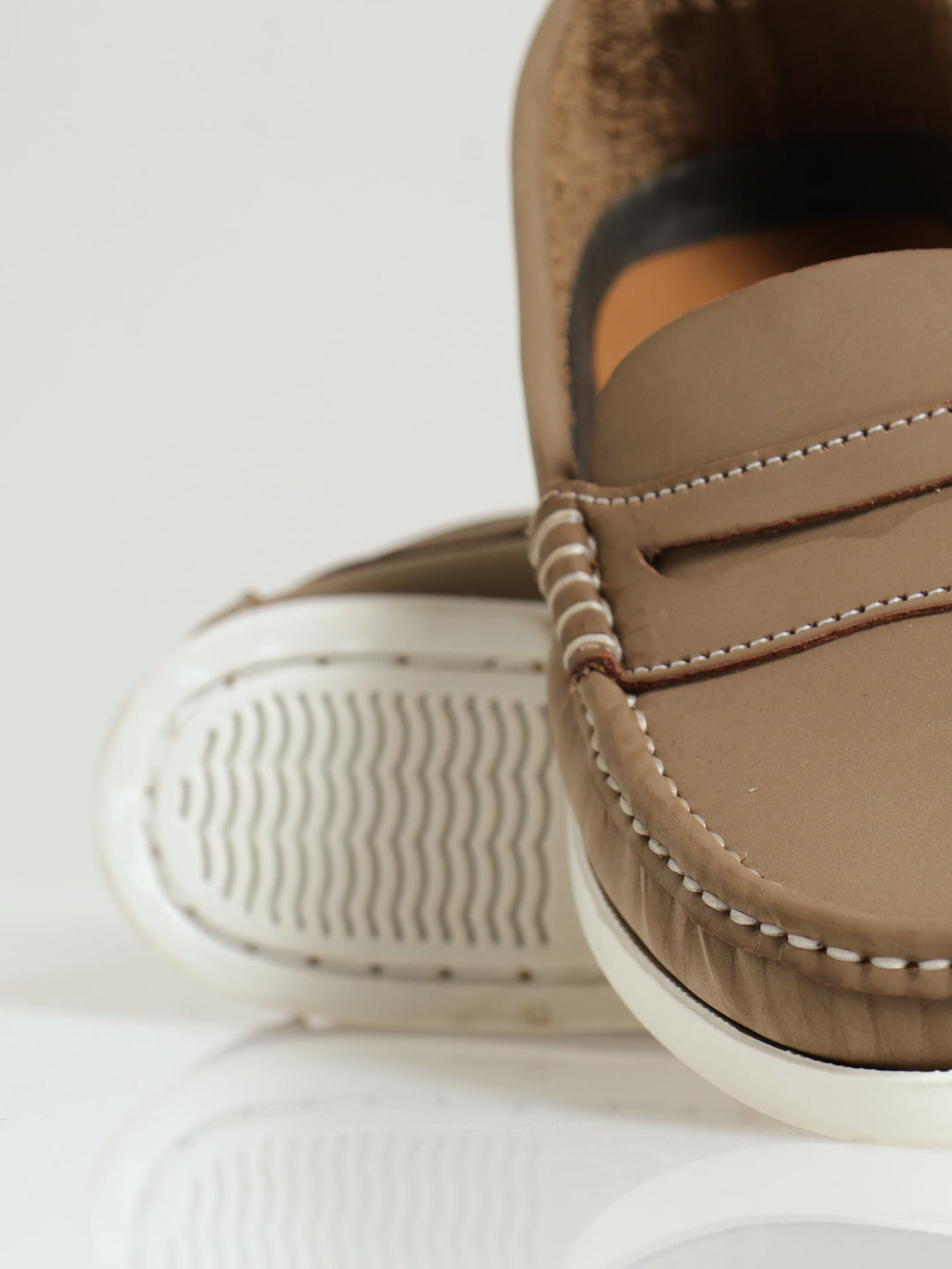 Pre-Boys Casual Slip-On - Taupe