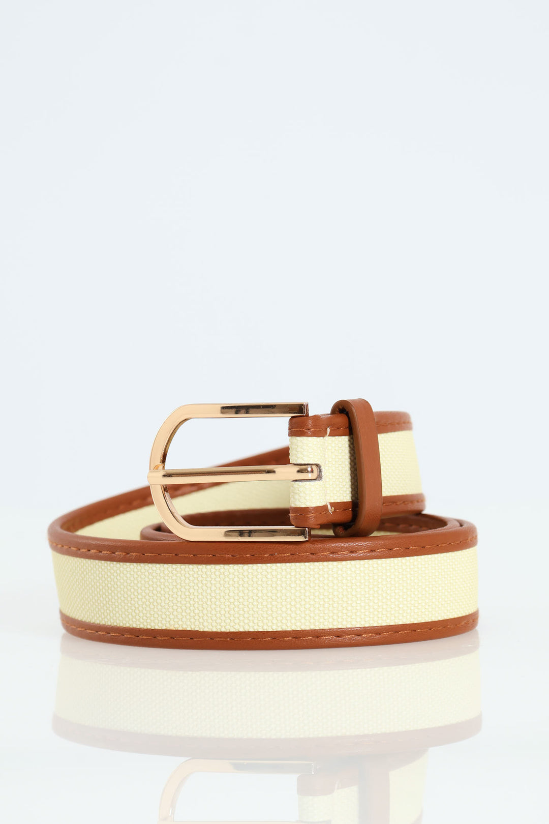 Canvas Jean Belt - Tan