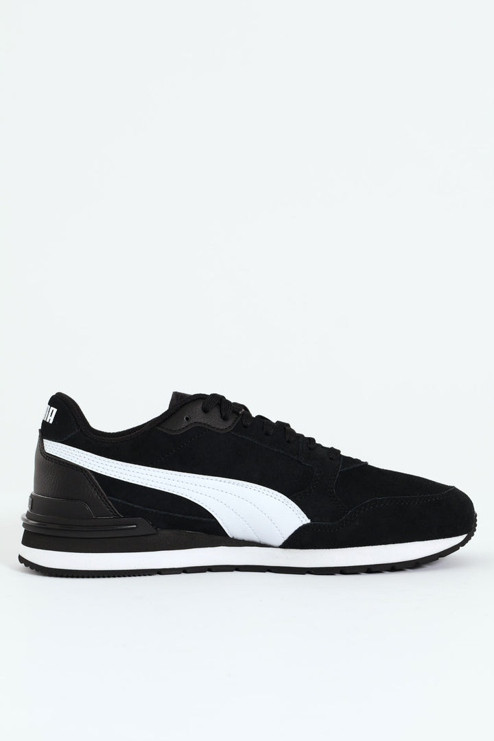 Street Runner V4 Sneaker - Black/White