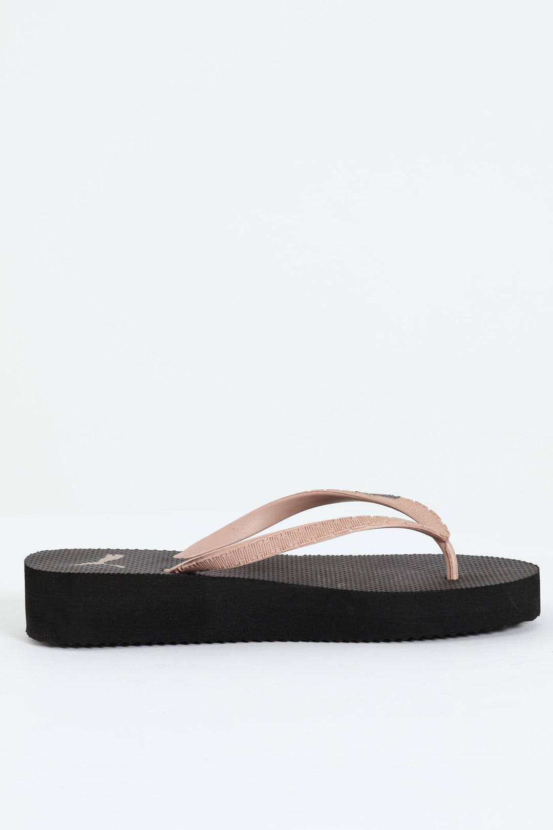 Stacked Flip Flop - Black