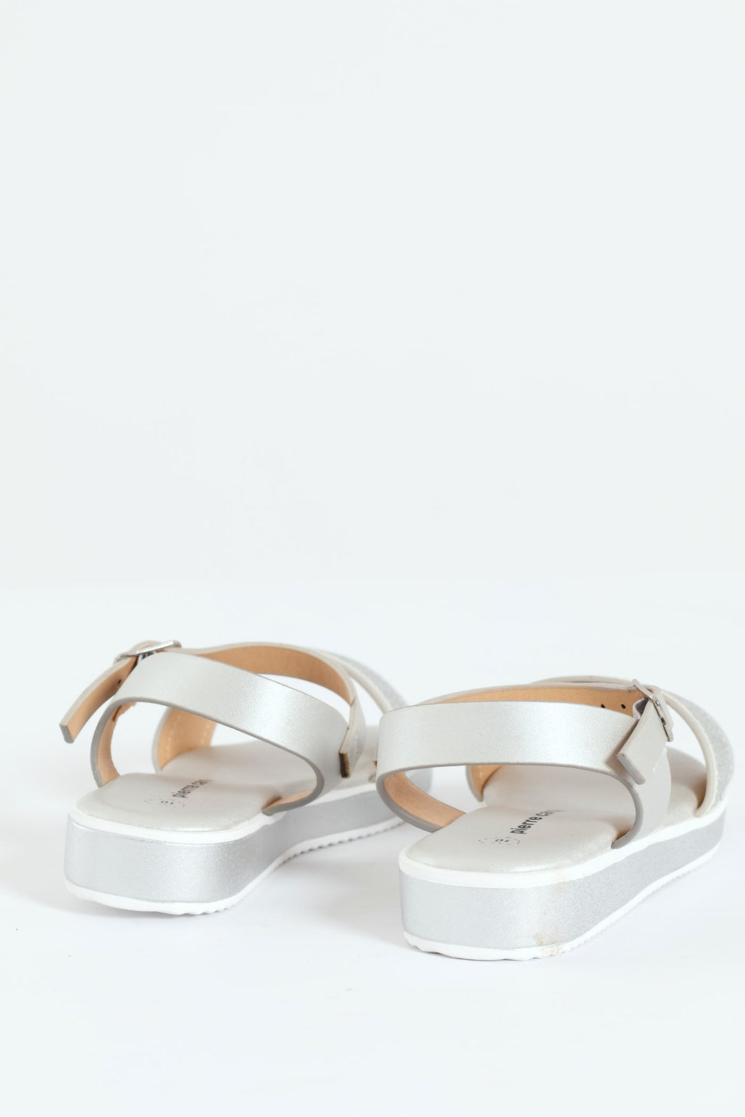 Girls Scarlett Open Sandal - Silver