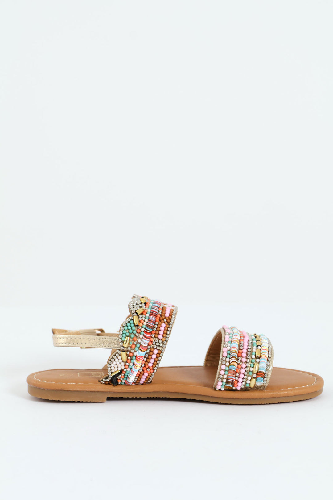 Pre-Girls Beaded Slingback Sandal