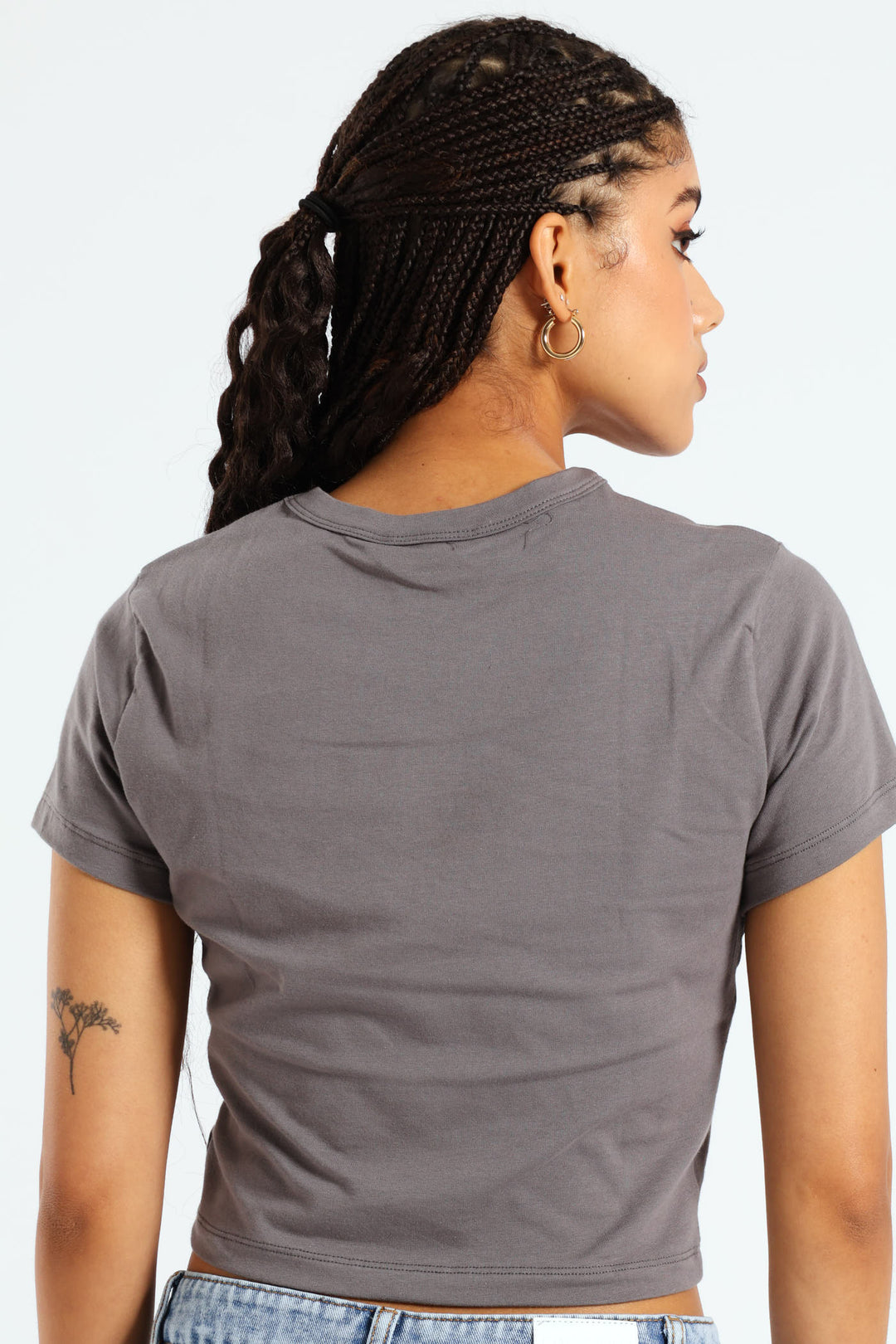 Basic Short Sleeve Tee - Charcoal