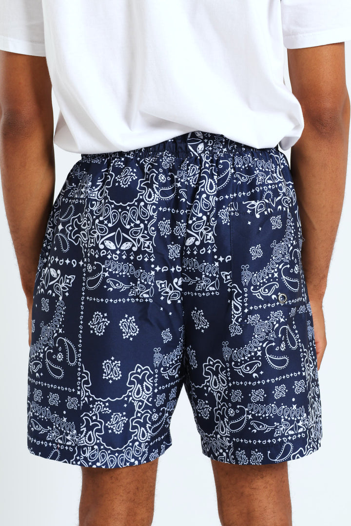 Bandana Paisley Swim Short