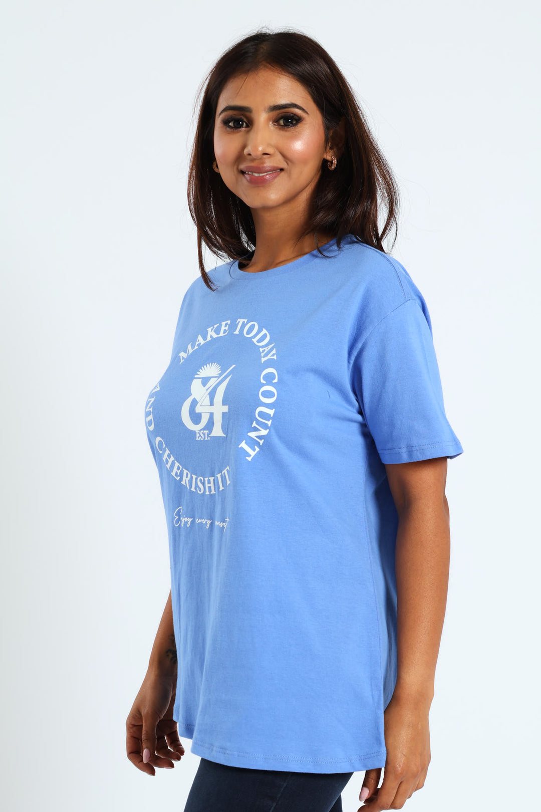 84 Circle Regular Tee - Marine