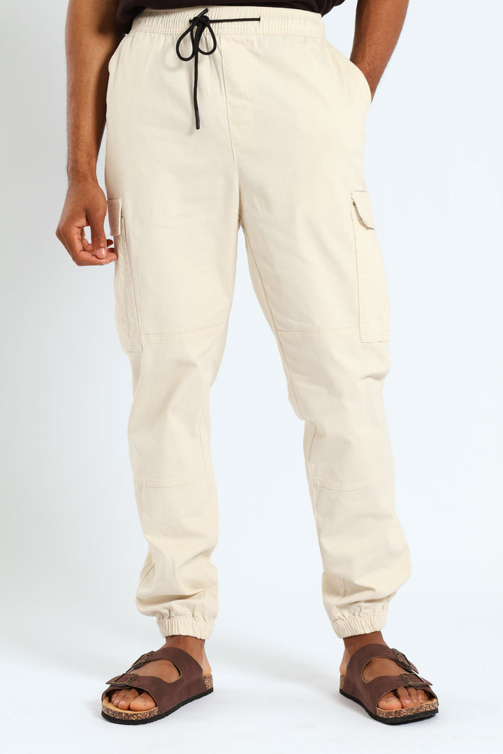 Cargo Jogger-Off White